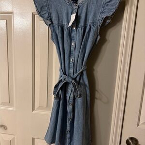 J. Crew Blue Denim Dress